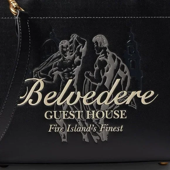 NWT Coach Belvedere Cashin Carry 22 Fire Island Graphic Leather Purse Handbag - Picture 4 of 15